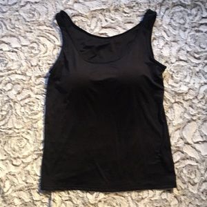 Built in bra tank with molded cups